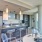 a kitchen with a large island