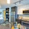kitchen with white cabinets and stainless steel appliances
